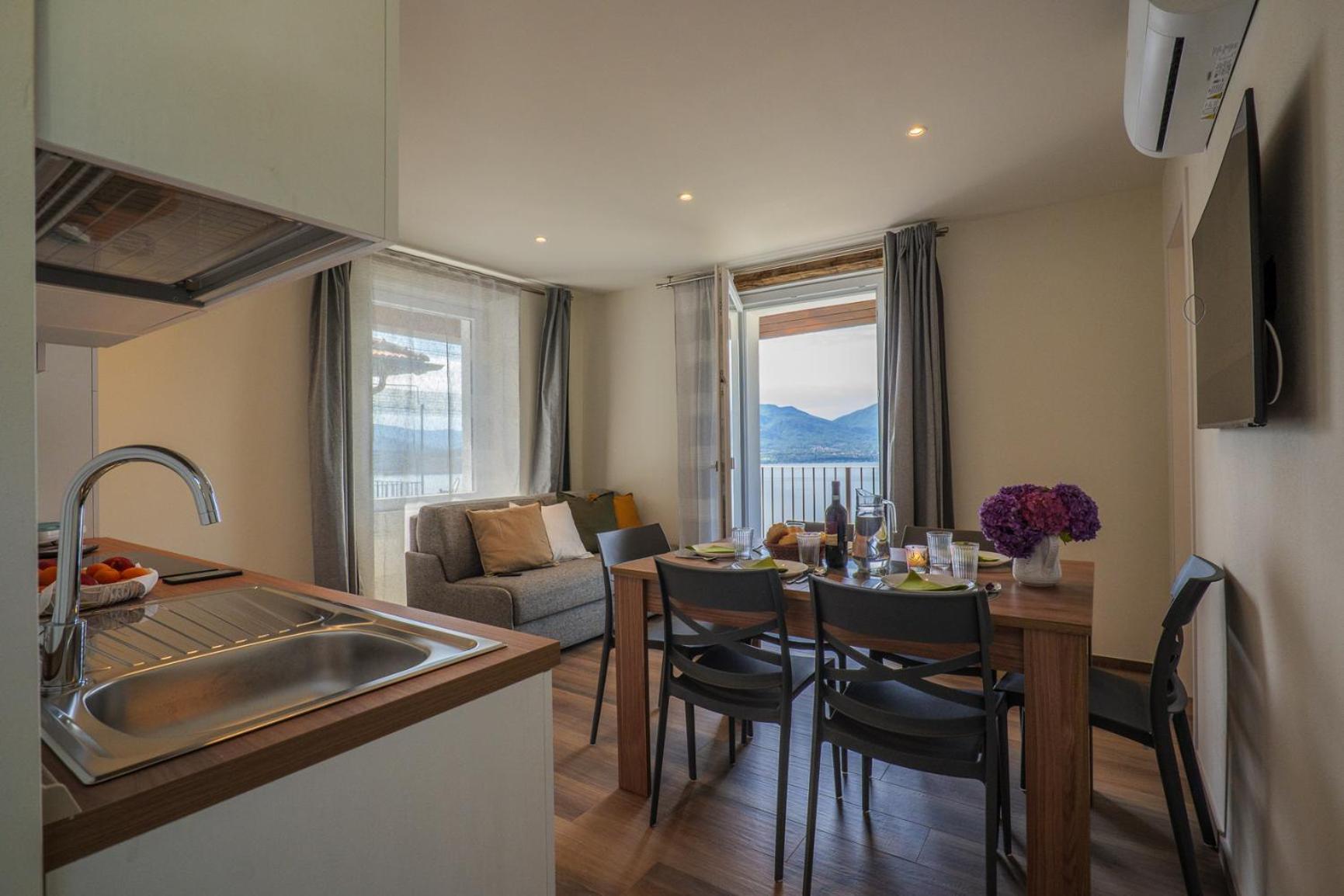 Piancalodge Cannero Riviera Kamer foto